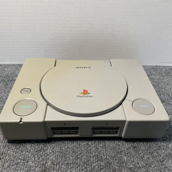Vintage Sony PlayStation PS1 Console SCPH-5501 Japan 1998 Classic Retro Gaming - Picture 1 of 15